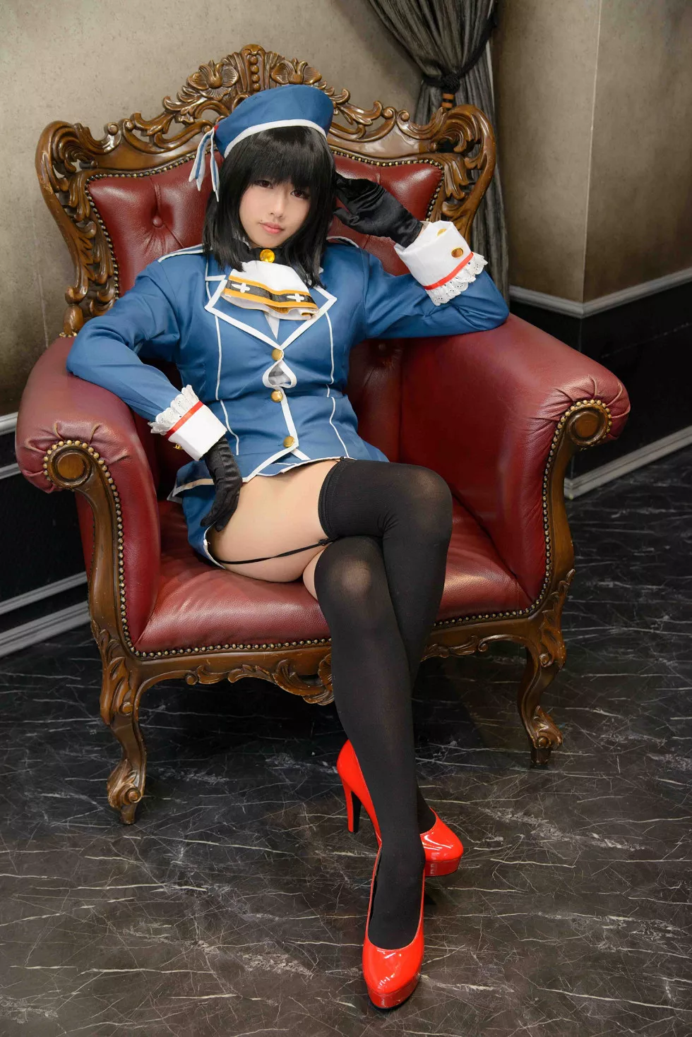 Xgyw.Org_[Cosplay精选]COS正片《重巡高雄》图集美少女性感内衣写真150P