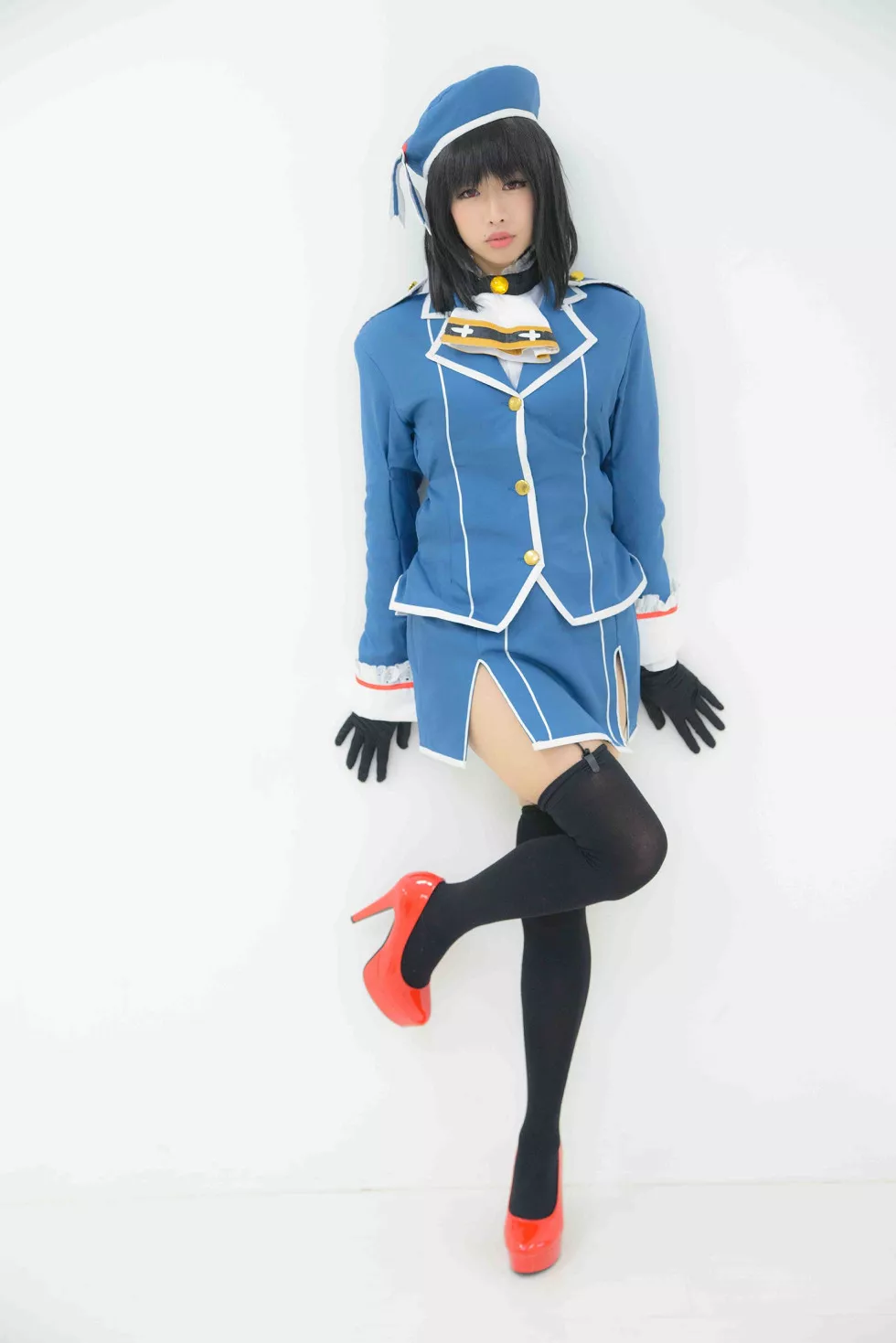 Xgyw.Org_[Cosplay精选]COS正片《重巡高雄》图集美少女性感内衣写真150P