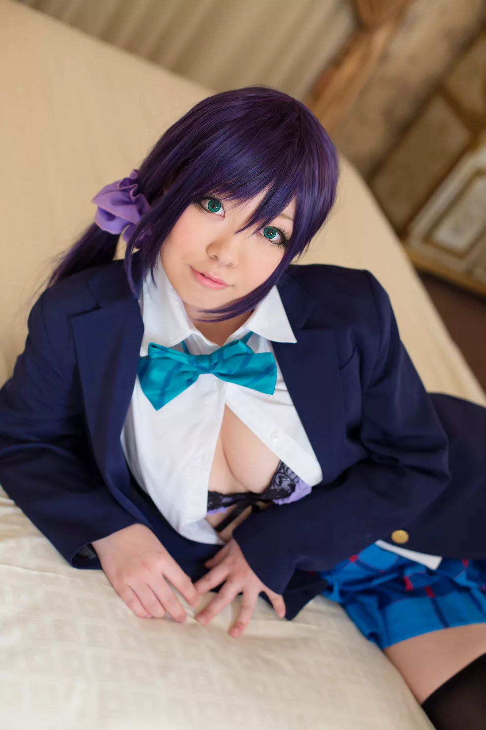 Xgyw.Org_[Cosplay精选]COS正片《は紫や》图集丰满美少女粉红薄纱裙秀豪乳写真200P