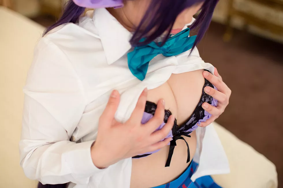 Xgyw.Org_[Cosplay精选]COS正片《は紫や》图集丰满美少女粉红薄纱裙秀豪乳写真200P