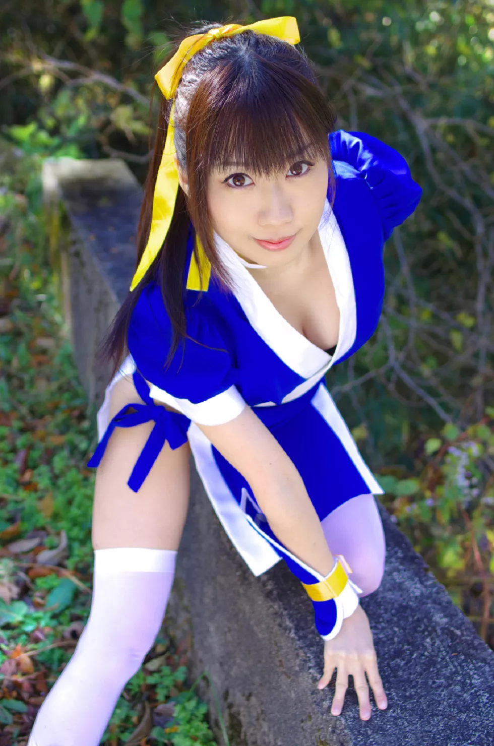 Xgyw.Org_[Cosplay精选]COS正片《霞浪漫》美女武士的白丝美腿性感写真337P