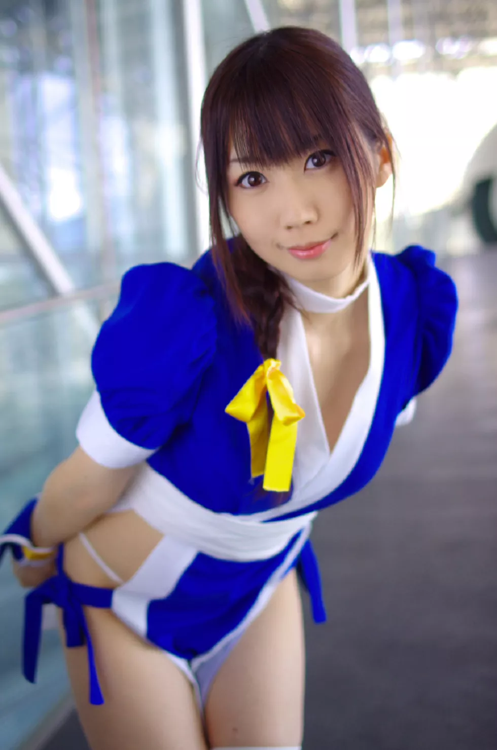 Xgyw.Org_[Cosplay精选]COS正片《霞浪漫》美女武士的白丝美腿性感写真337P