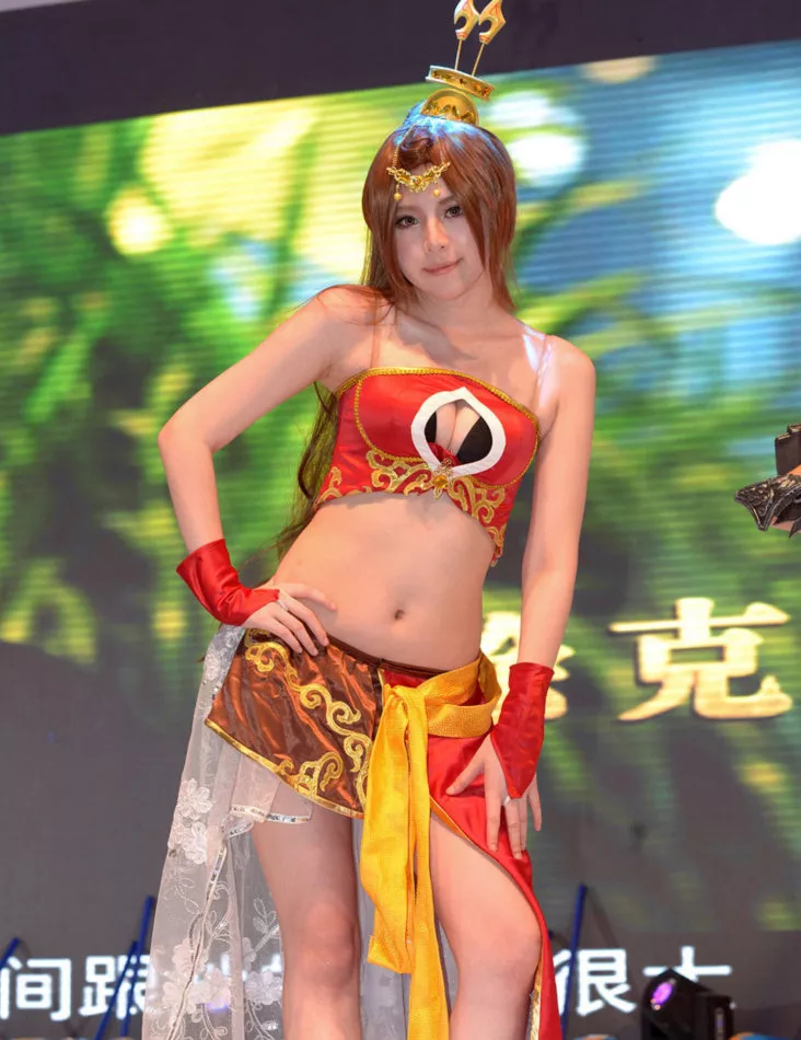 Xgyw.Org_2015ChinaJoy火辣Showgirl爆乳制服诱惑写真92P