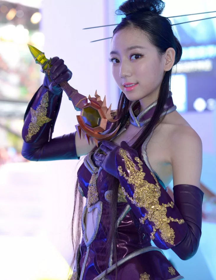 Xgyw.Org_2015ChinaJoy火辣Showgirl爆乳制服诱惑写真92P