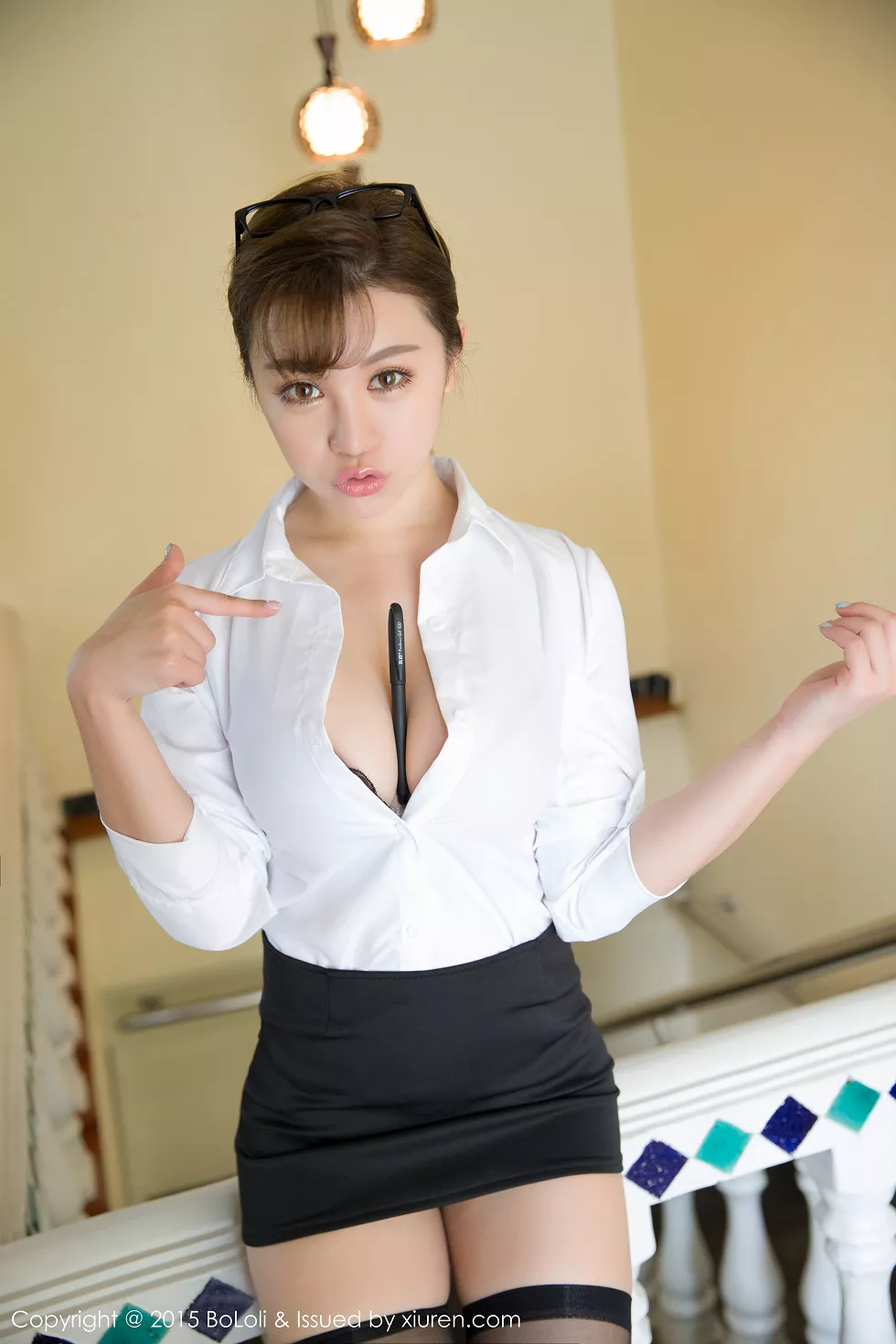 Xgyw.Org_[BoLoli波萝社]Vol.078_巨乳女神刘娅希黑丝美腿教师制服爆乳诱惑写真54P