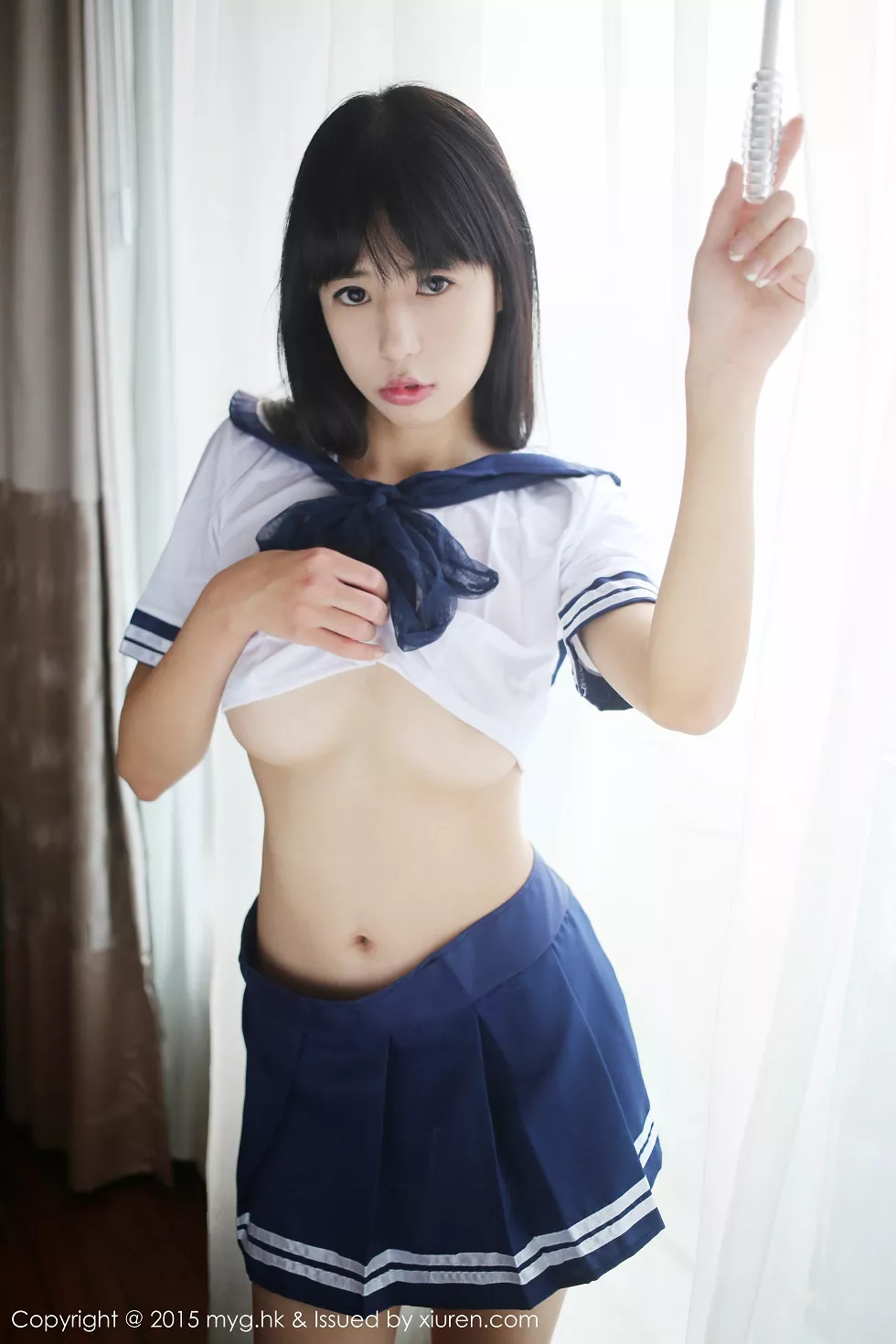 Xgyw.Org_[MyGirl美媛馆]Vol.184_嫩模Ellie艾栗栗学生妹水手服真空秀美乳半球诱惑写真42P