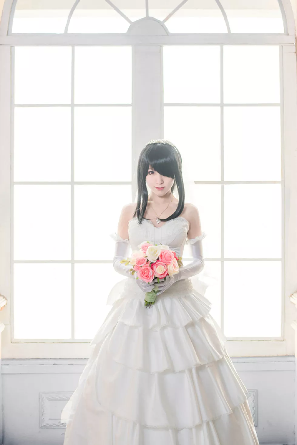 Xgyw.Org_[Cosplay精选]欣赏约会大作战时崎狂三婚纱ver士道君写真15P