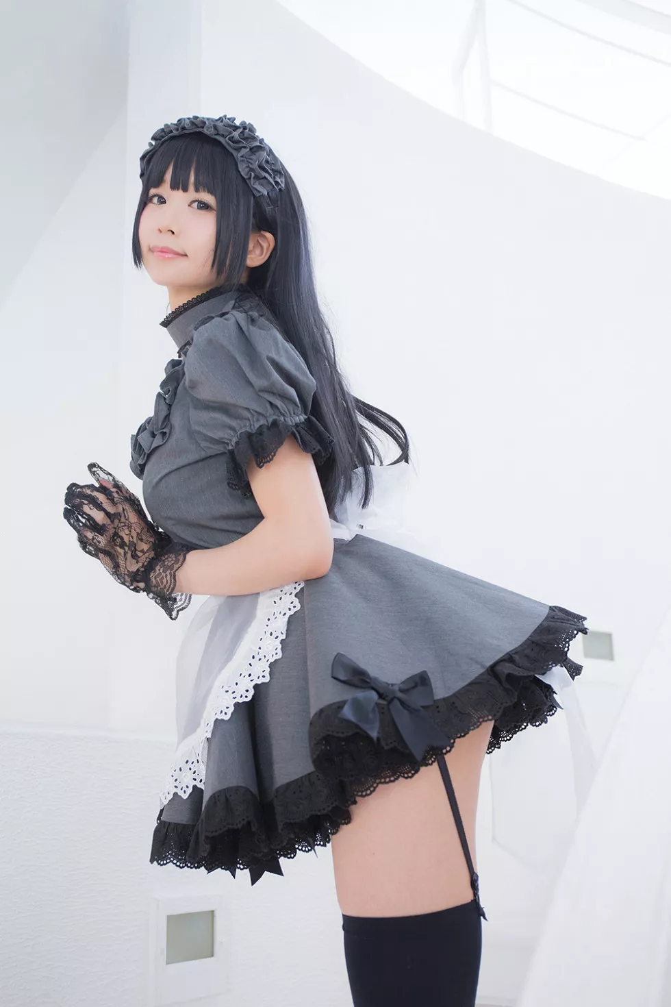 Xgyw.Org_[Cosplay精选]Akira Maid Doll精品唯美Brack＆Gray＆Navy系列写真233P