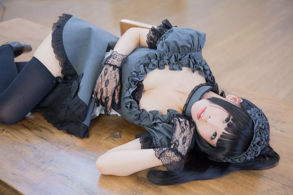 Xgyw.Org_[Cosplay精选]Akira Maid Doll精品唯美Brack＆Gray＆Navy系列写真233P