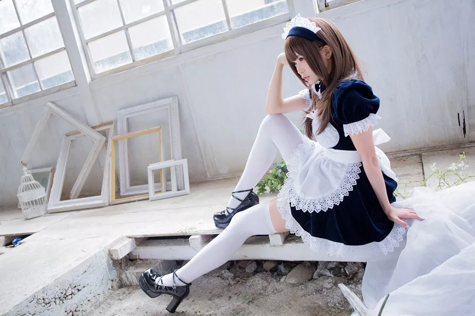 Xgyw.Org_[Cosplay精选]Akira Maid Doll精品唯美Brack＆Gray＆Navy系列写真233P