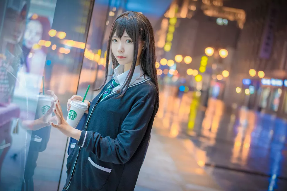 Xgyw.Org_[Cosplay精选]涩谷凛–夜路死苦清新妹子学生装迷人写真40P