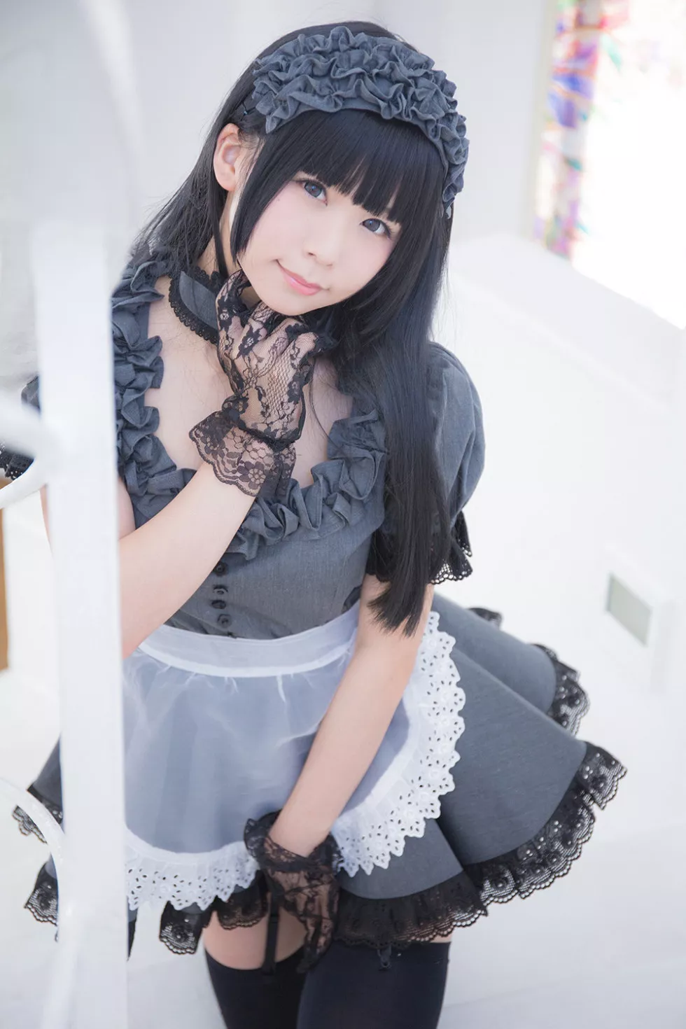 Xgyw.Org_[Cosplay精选]Akira Maid Doll精品唯美Brack＆Gray＆Navy系列写真233P