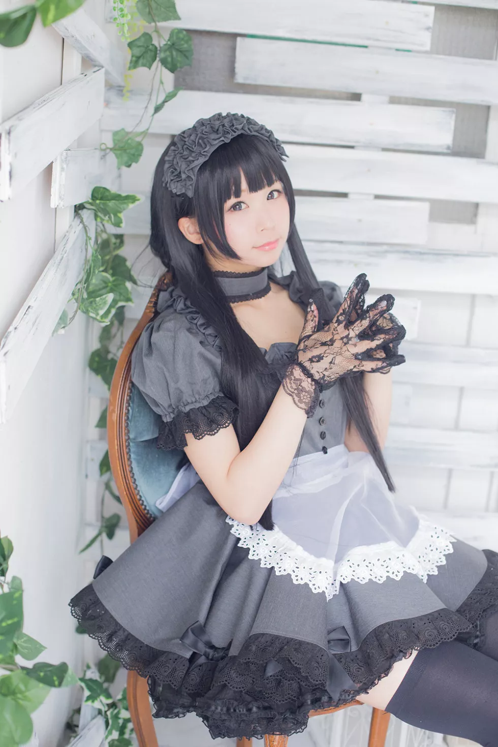 Xgyw.Org_[Cosplay精选]Akira Maid Doll精品唯美Brack＆Gray＆Navy系列写真233P