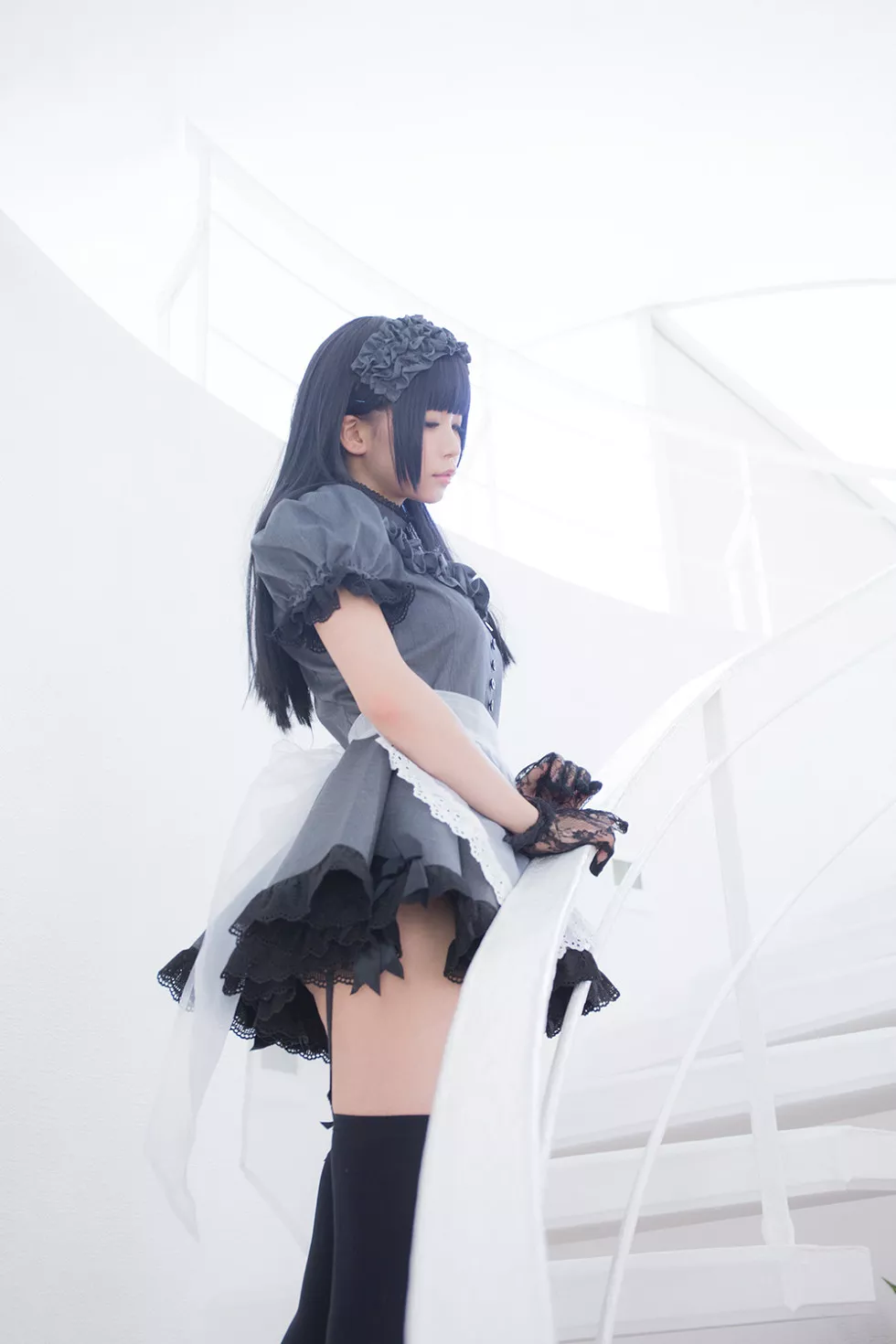 Xgyw.Org_[Cosplay精选]Akira Maid Doll精品唯美Brack＆Gray＆Navy系列写真233P