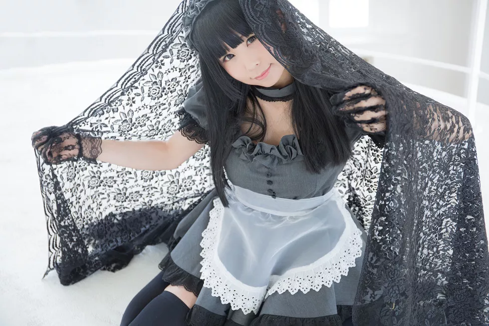 Xgyw.Org_[Cosplay精选]Akira Maid Doll精品唯美Brack＆Gray＆Navy系列写真233P