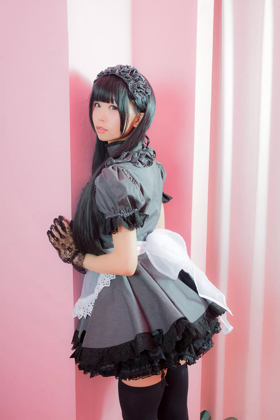 Xgyw.Org_[Cosplay精选]Akira Maid Doll精品唯美Brack＆Gray＆Navy系列写真233P