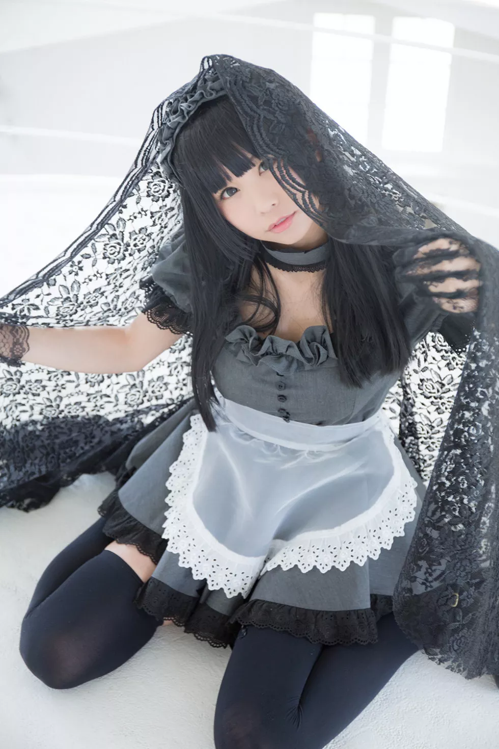 Xgyw.Org_[Cosplay精选]Akira Maid Doll精品唯美Brack＆Gray＆Navy系列写真233P