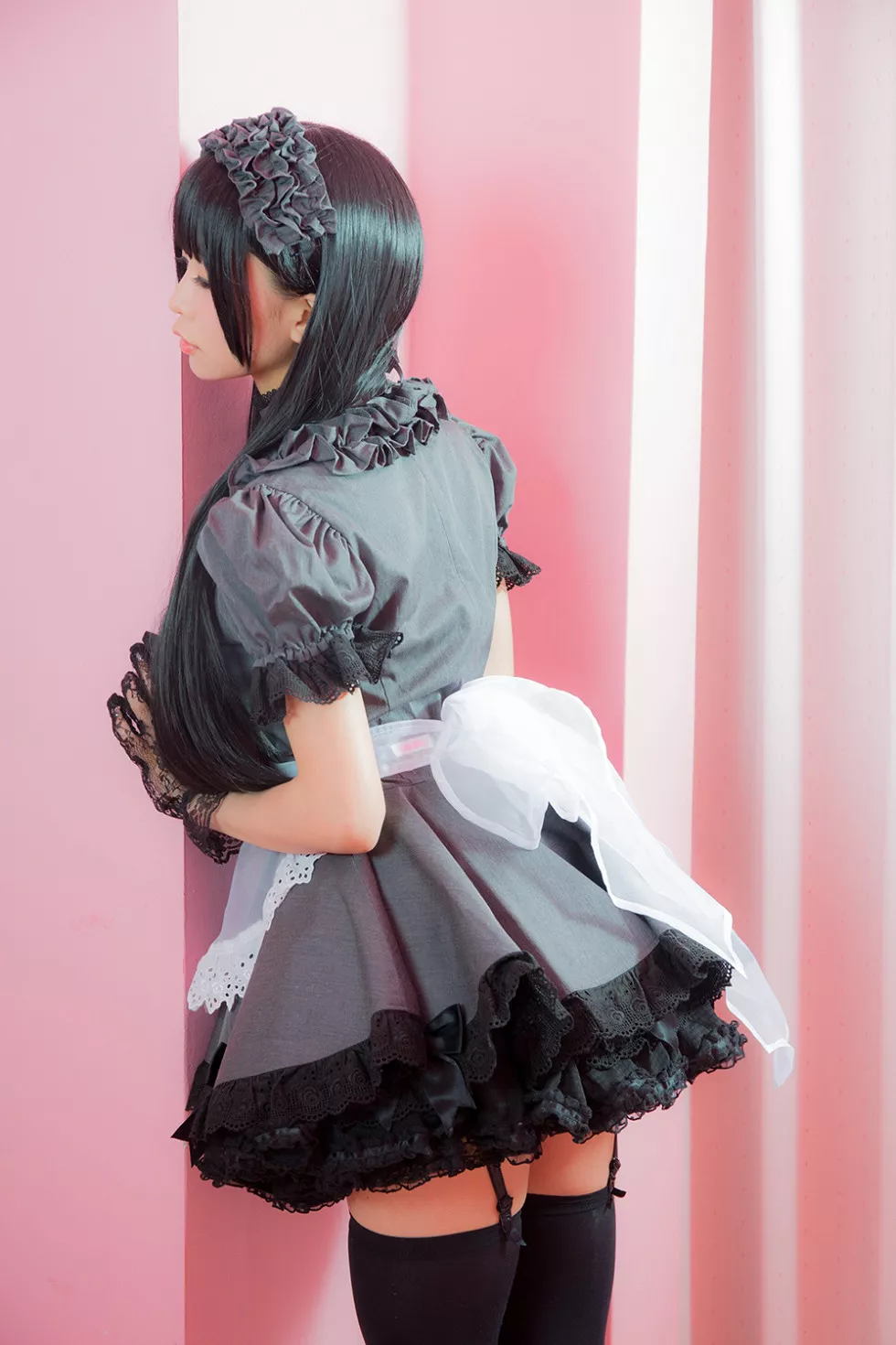 Xgyw.Org_[Cosplay精选]Akira Maid Doll精品唯美Brack＆Gray＆Navy系列写真233P