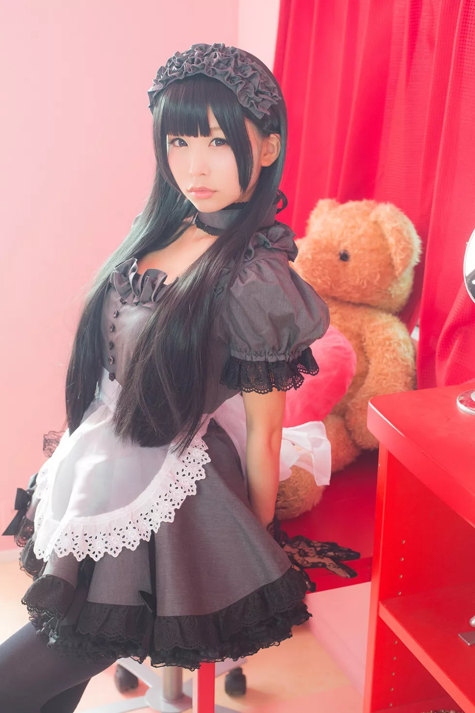 Xgyw.Org_[Cosplay精选]Akira Maid Doll精品唯美Brack＆Gray＆Navy系列写真233P