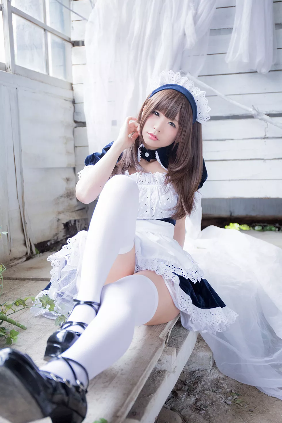 Xgyw.Org_[Cosplay精选]Akira Maid Doll精品唯美Brack＆Gray＆Navy系列写真233P