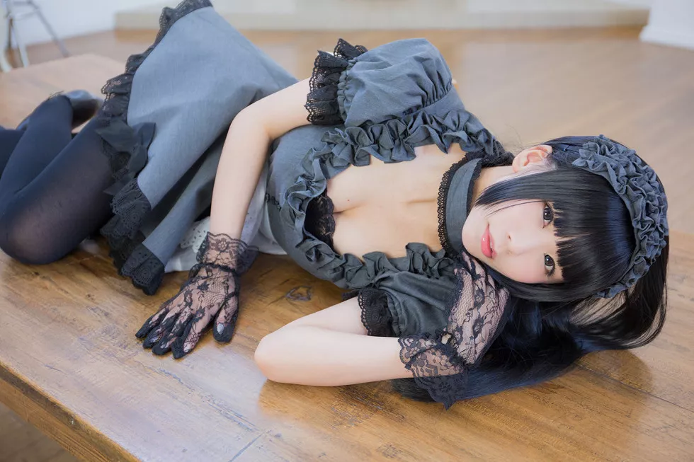 Xgyw.Org_[Cosplay精选]Akira Maid Doll精品唯美Brack＆Gray＆Navy系列写真233P