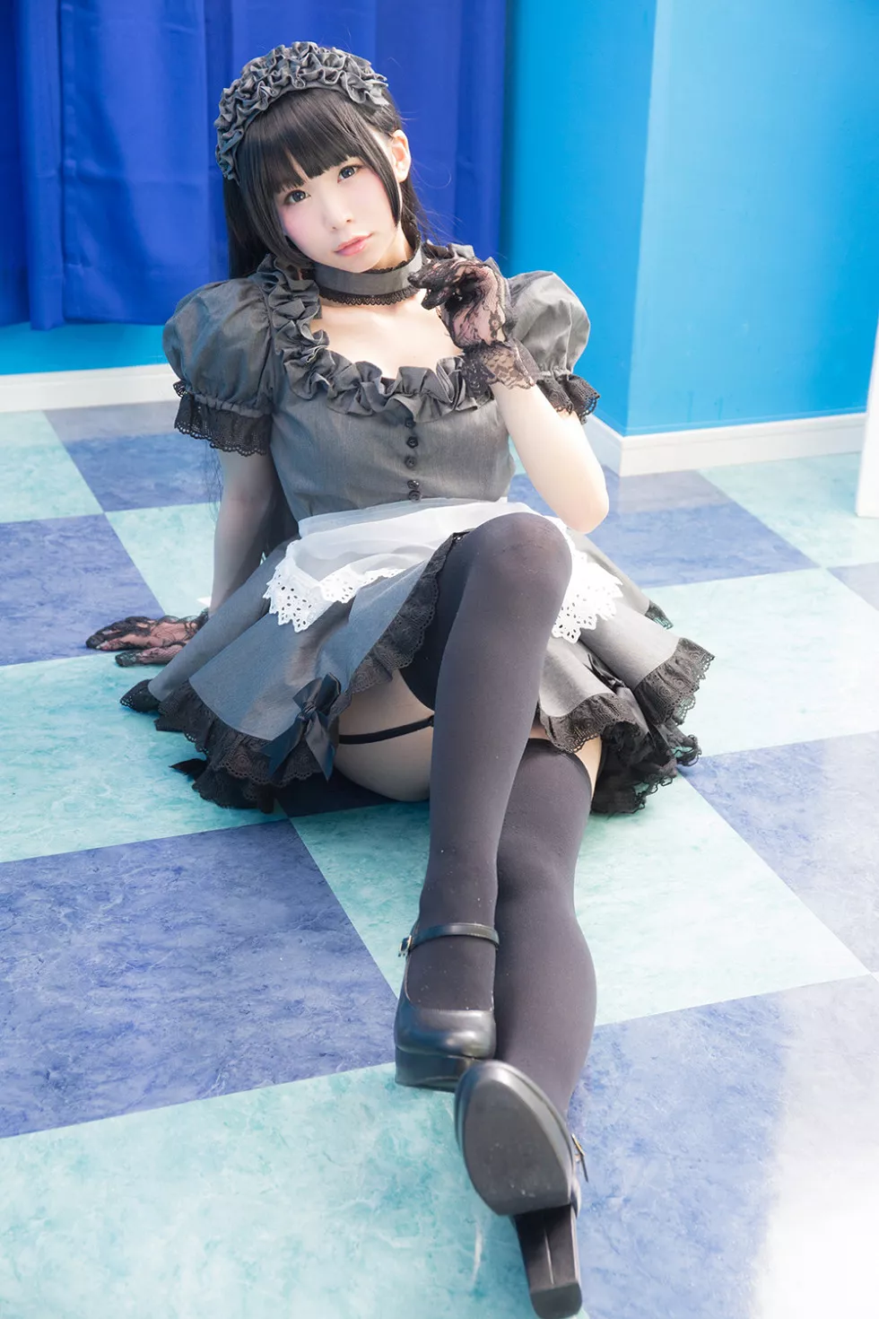 Xgyw.Org_[Cosplay精选]Akira Maid Doll精品唯美Brack＆Gray＆Navy系列写真233P