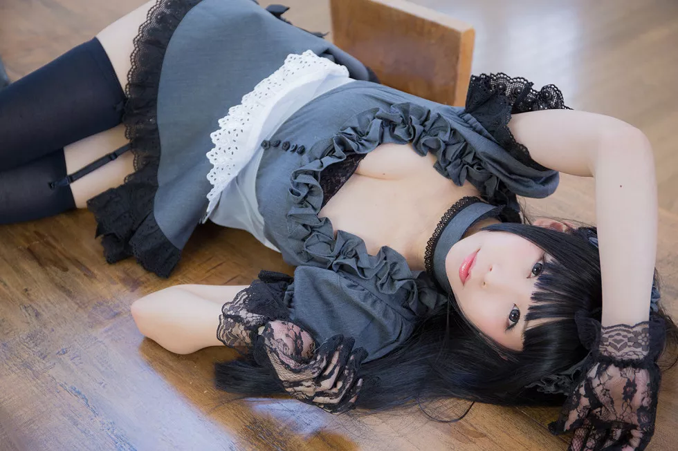 Xgyw.Org_[Cosplay精选]Akira Maid Doll精品唯美Brack＆Gray＆Navy系列写真233P