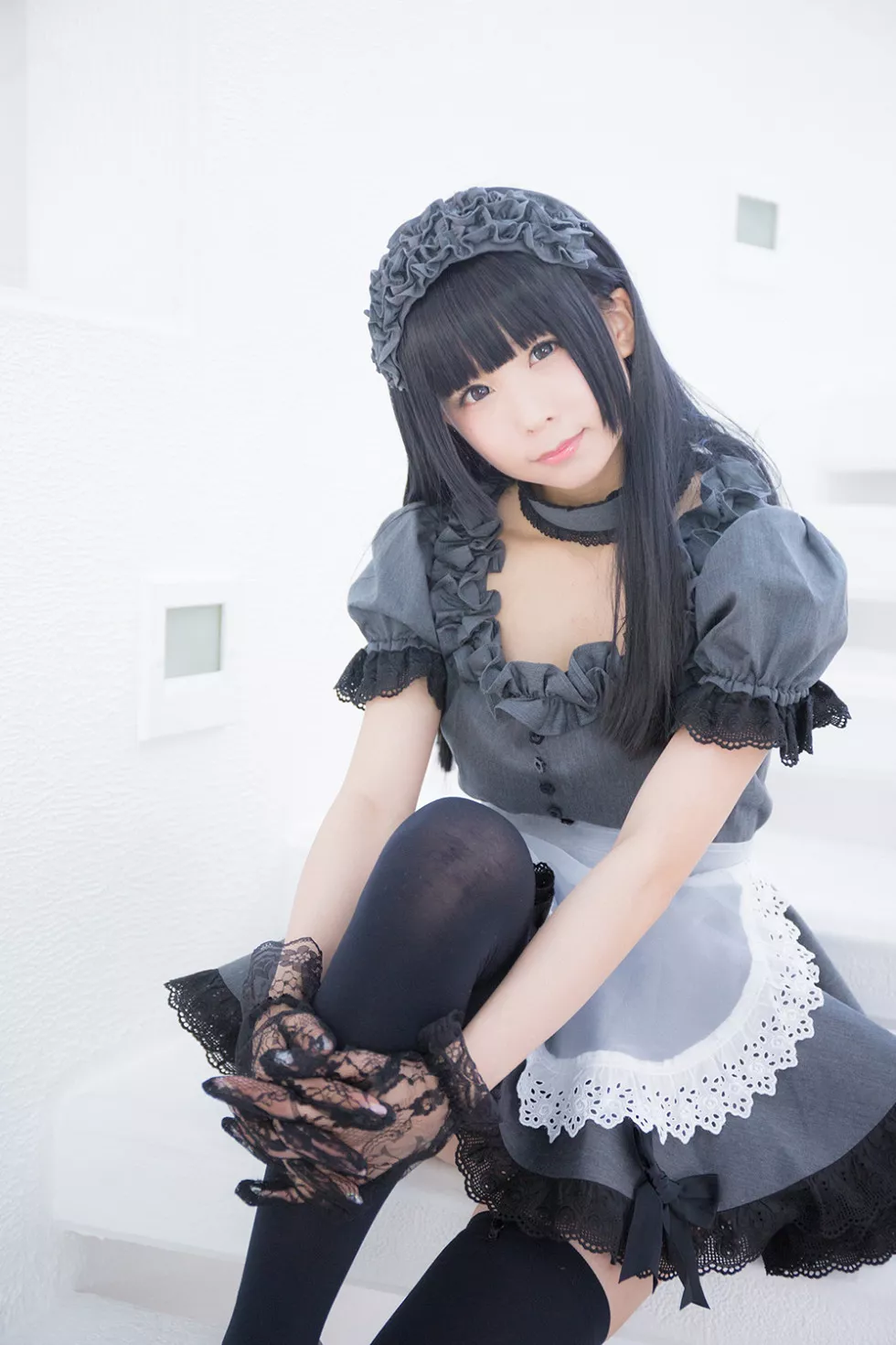 Xgyw.Org_[Cosplay精选]Akira Maid Doll精品唯美Brack＆Gray＆Navy系列写真233P