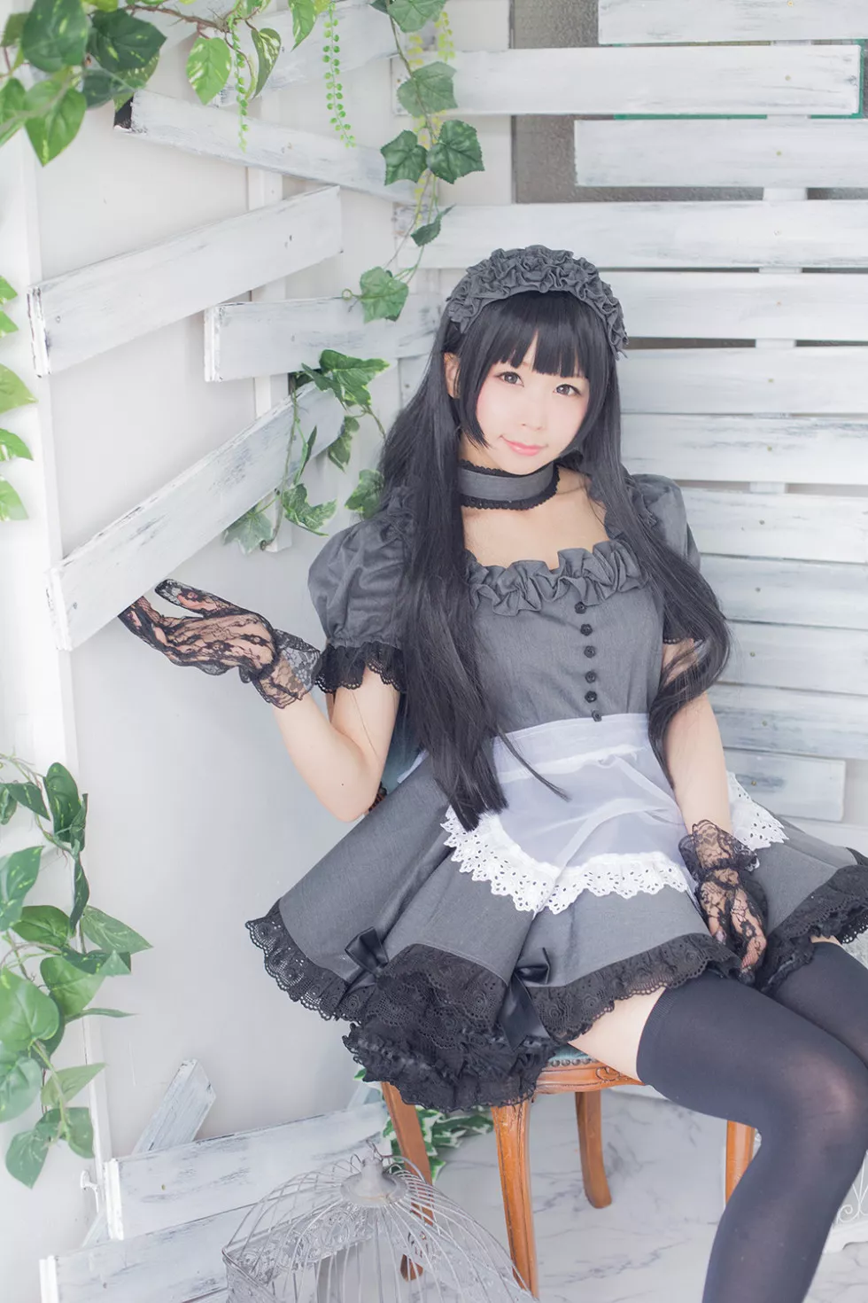 Xgyw.Org_[Cosplay精选]Akira Maid Doll精品唯美Brack＆Gray＆Navy系列写真233P