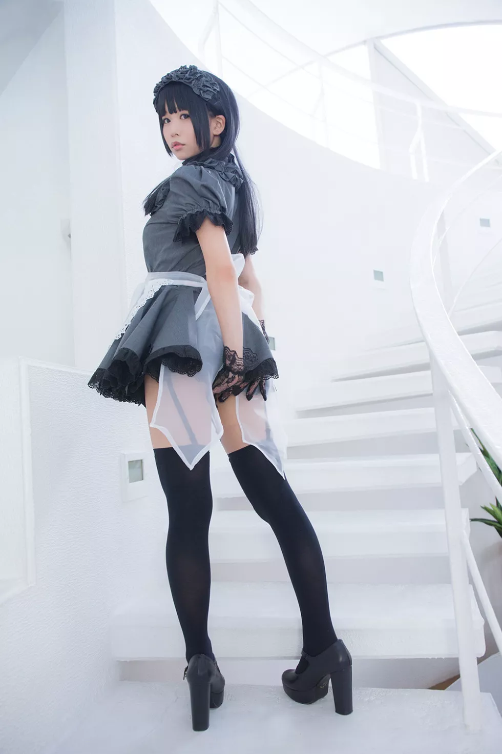 Xgyw.Org_[Cosplay精选]Akira Maid Doll精品唯美Brack＆Gray＆Navy系列写真233P