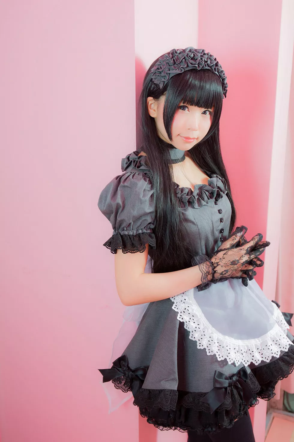 Xgyw.Org_[Cosplay精选]Akira Maid Doll精品唯美Brack＆Gray＆Navy系列写真233P