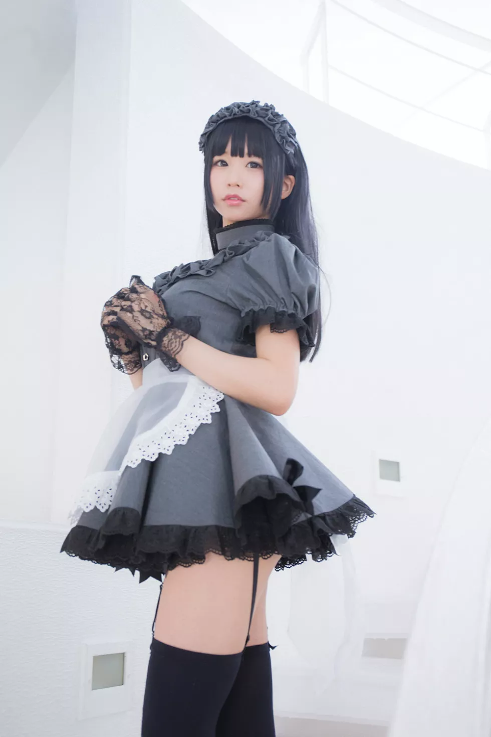 Xgyw.Org_[Cosplay精选]Akira Maid Doll精品唯美Brack＆Gray＆Navy系列写真233P