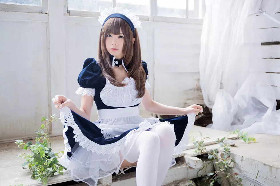 Xgyw.Org_[Cosplay精选]Akira Maid Doll精品唯美Brack＆Gray＆Navy系列写真233P