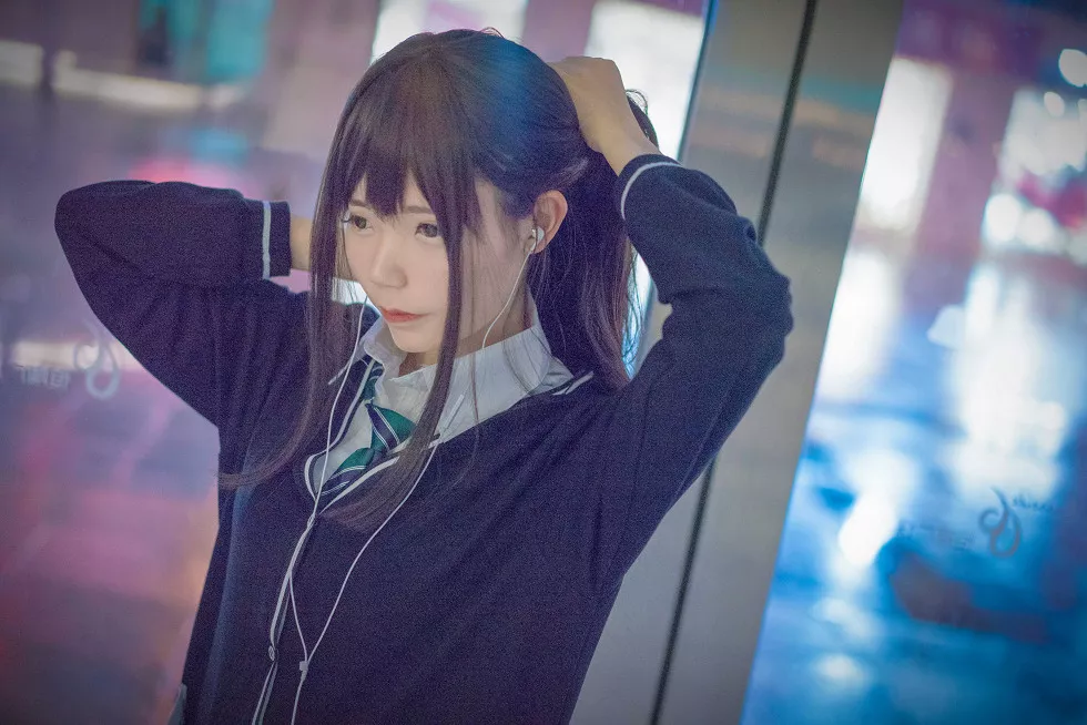 Xgyw.Org_[Cosplay精选]涩谷凛–夜路死苦清新妹子学生装迷人写真40P