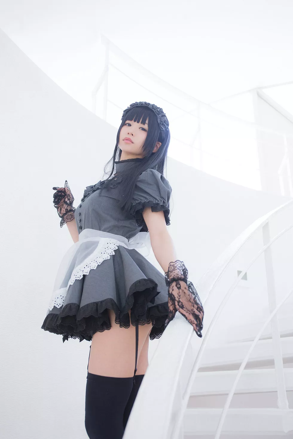 Xgyw.Org_[Cosplay精选]Akira Maid Doll精品唯美Brack＆Gray＆Navy系列写真233P