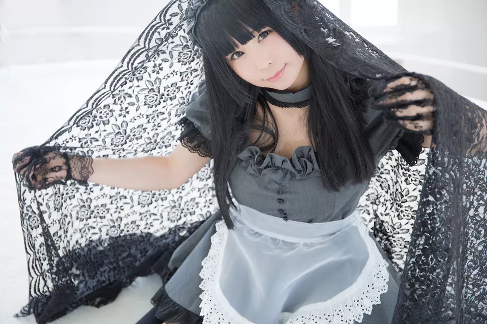 Xgyw.Org_[Cosplay精选]Akira Maid Doll精品唯美Brack＆Gray＆Navy系列写真233P