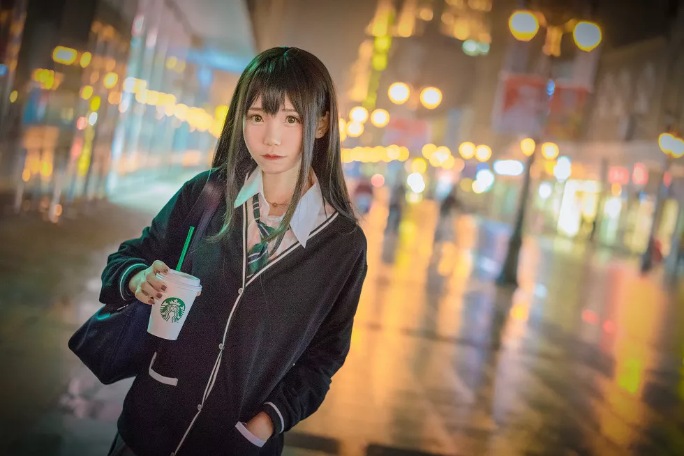 Xgyw.Org_[Cosplay精选]涩谷凛–夜路死苦清新妹子学生装迷人写真40P