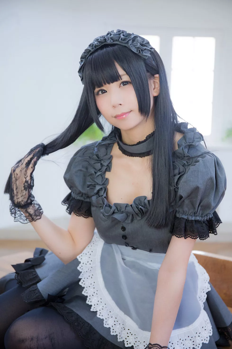 Xgyw.Org_[Cosplay精选]Akira Maid Doll精品唯美Brack＆Gray＆Navy系列写真233P