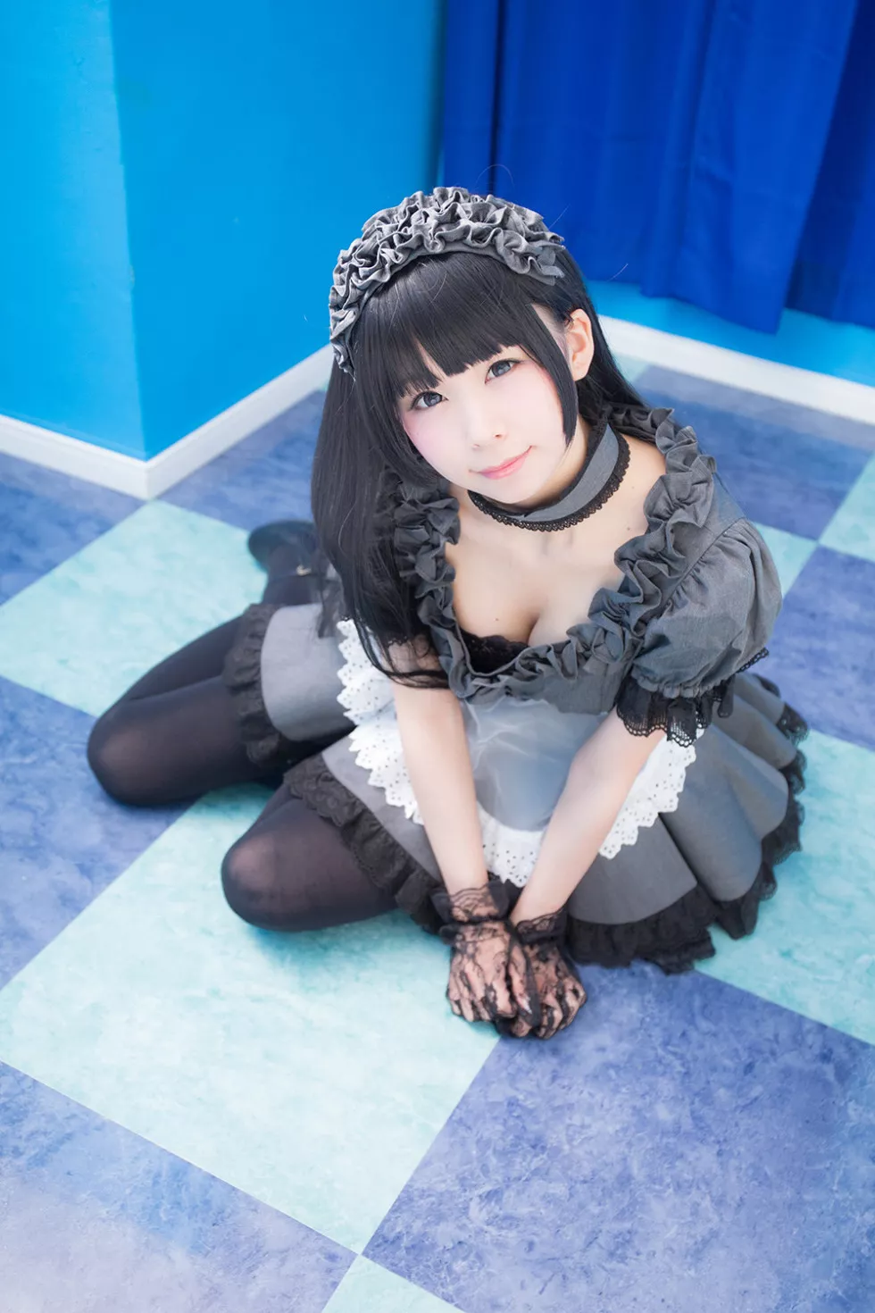 Xgyw.Org_[Cosplay精选]Akira Maid Doll精品唯美Brack＆Gray＆Navy系列写真233P