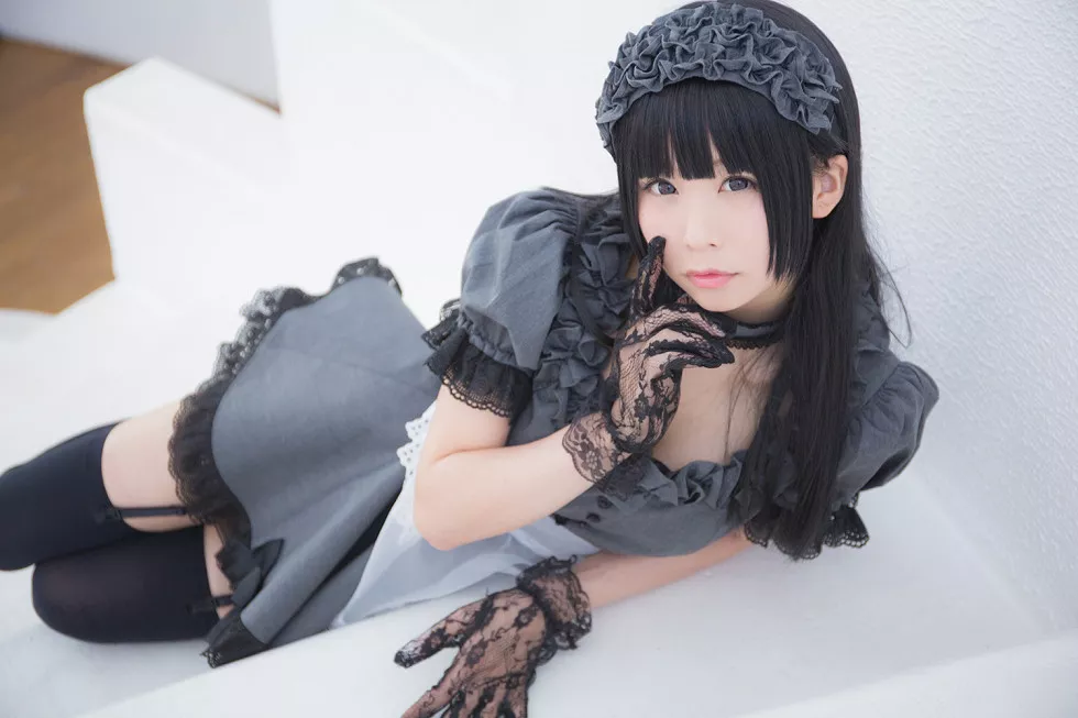 Xgyw.Org_[Cosplay精选]Akira Maid Doll精品唯美Brack＆Gray＆Navy系列写真233P