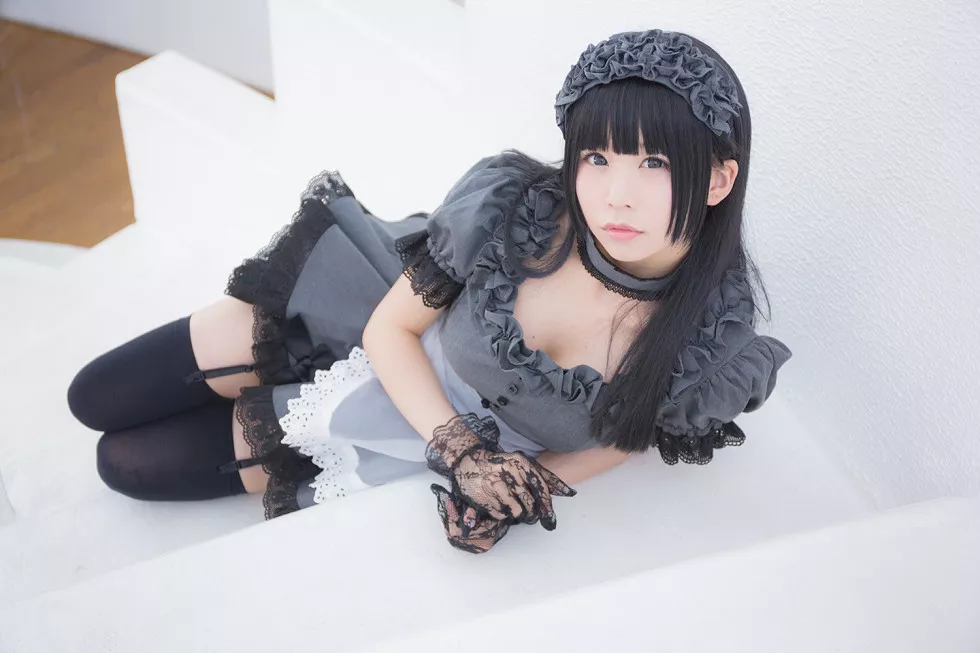 Xgyw.Org_[Cosplay精选]Akira Maid Doll精品唯美Brack＆Gray＆Navy系列写真233P