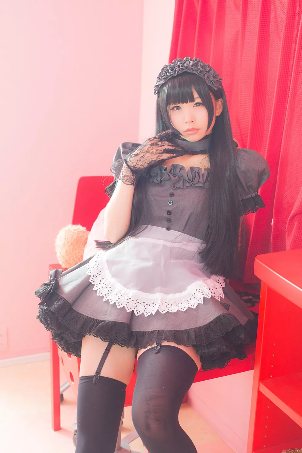 Xgyw.Org_[Cosplay精选]Akira Maid Doll精品唯美Brack＆Gray＆Navy系列写真233P