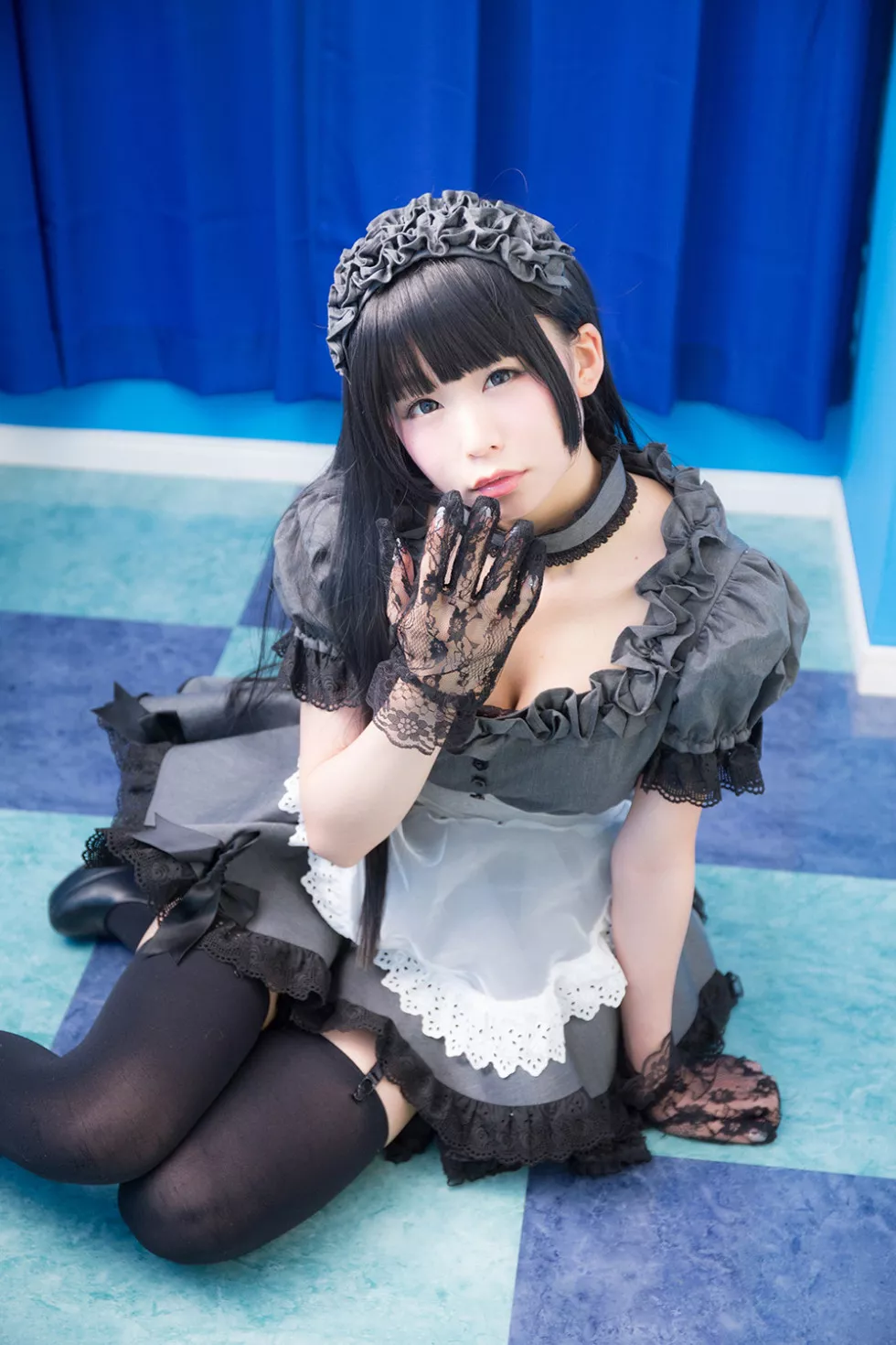 Xgyw.Org_[Cosplay精选]Akira Maid Doll精品唯美Brack＆Gray＆Navy系列写真233P