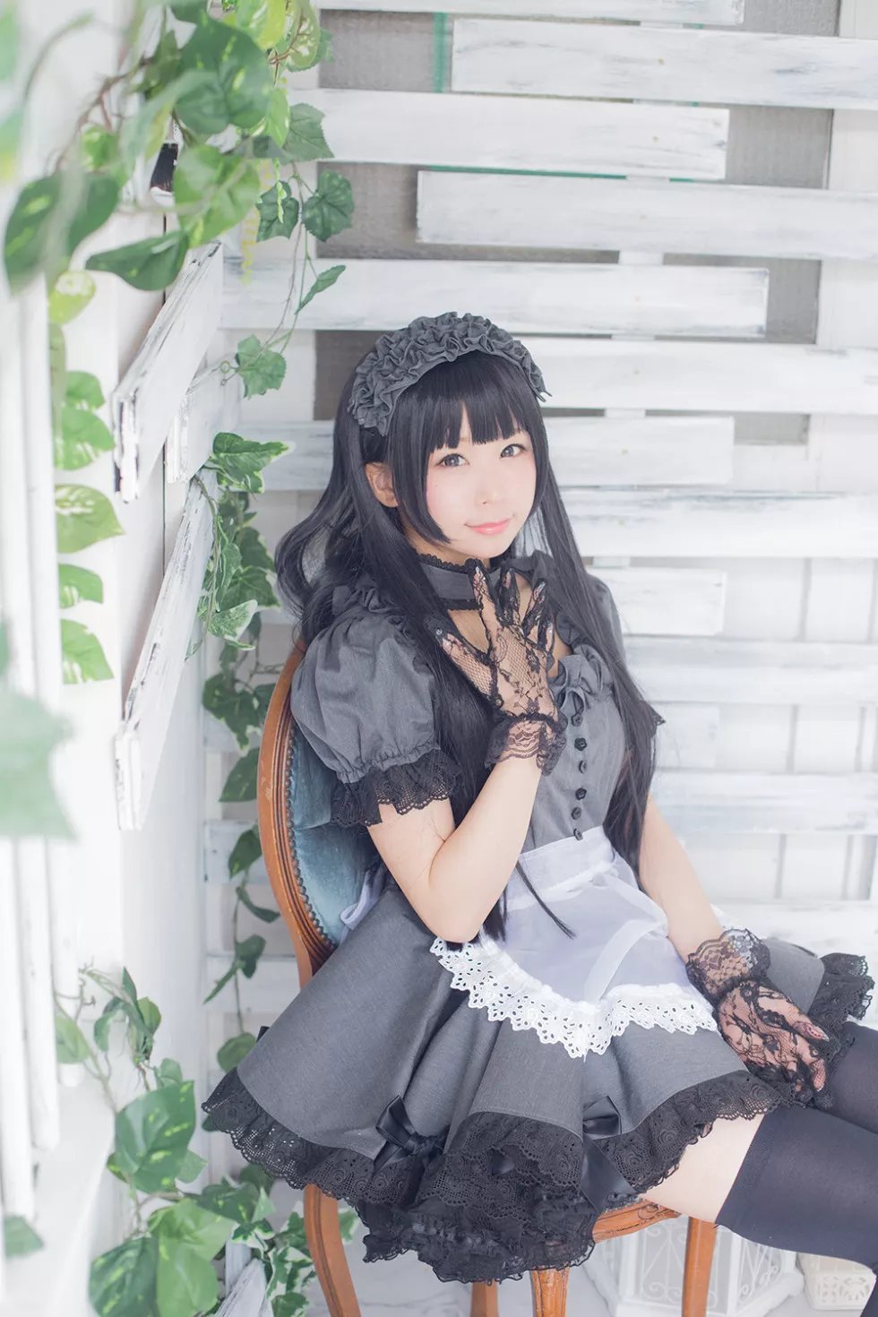 Xgyw.Org_[Cosplay精选]Akira Maid Doll精品唯美Brack＆Gray＆Navy系列写真233P