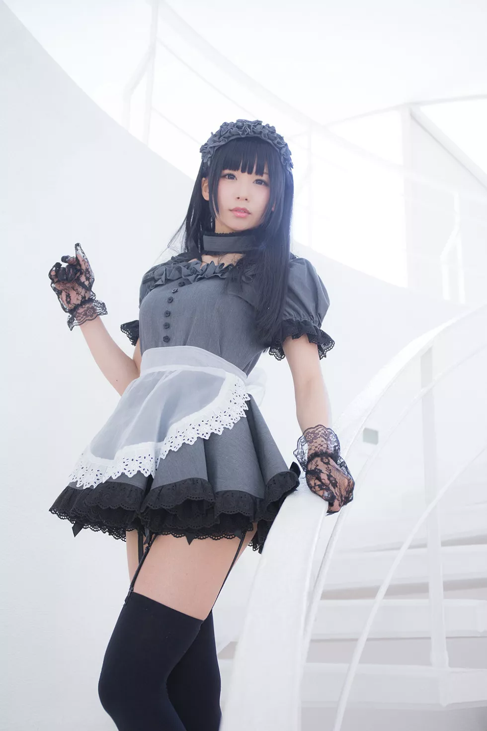 Xgyw.Org_[Cosplay精选]Akira Maid Doll精品唯美Brack＆Gray＆Navy系列写真233P