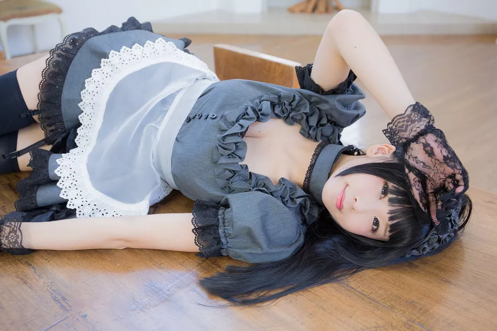 Xgyw.Org_[Cosplay精选]Akira Maid Doll精品唯美Brack＆Gray＆Navy系列写真233P