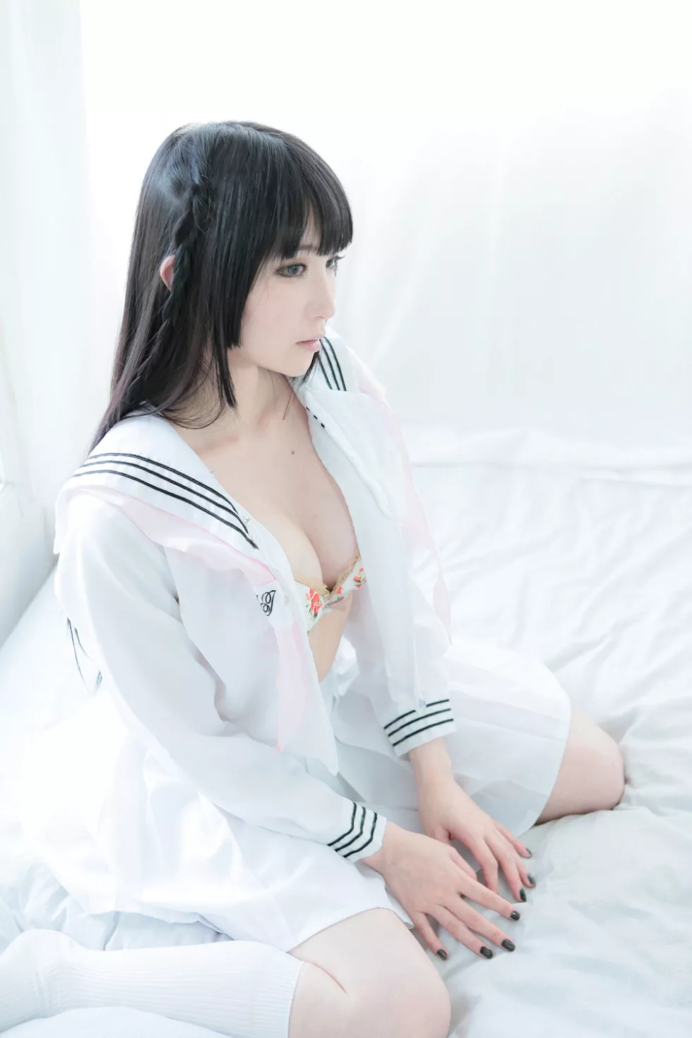 Xgyw.Org_[Cosplay精选]COS正片《泡沫的花》图集长发美少女清新写真200P