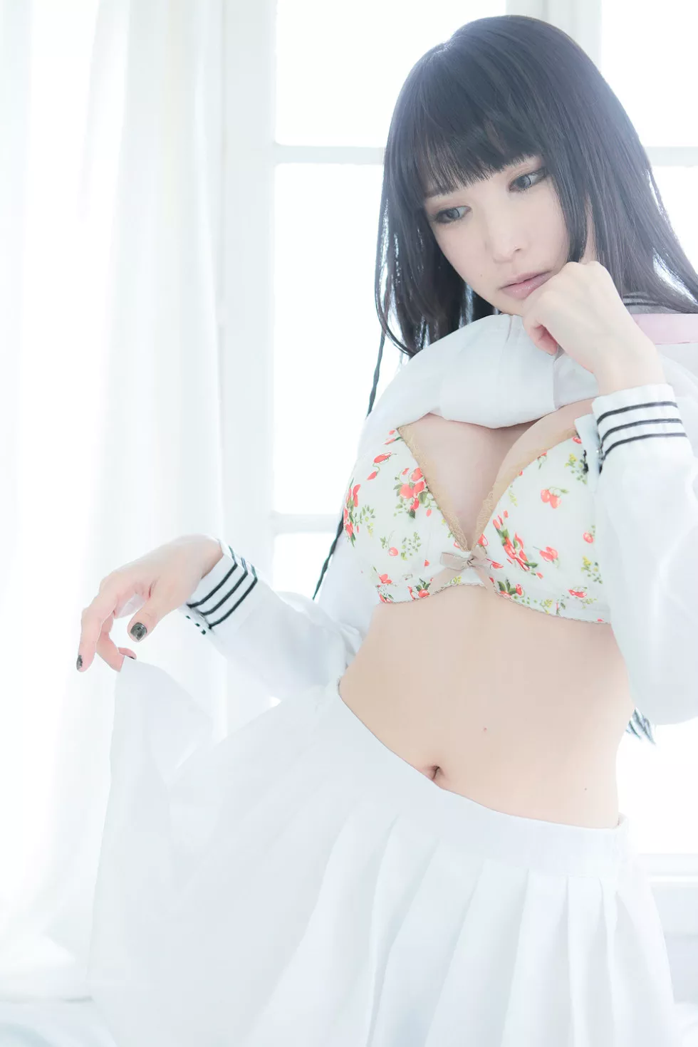 Xgyw.Org_[Cosplay精选]COS正片《泡沫的花》图集长发美少女清新写真200P