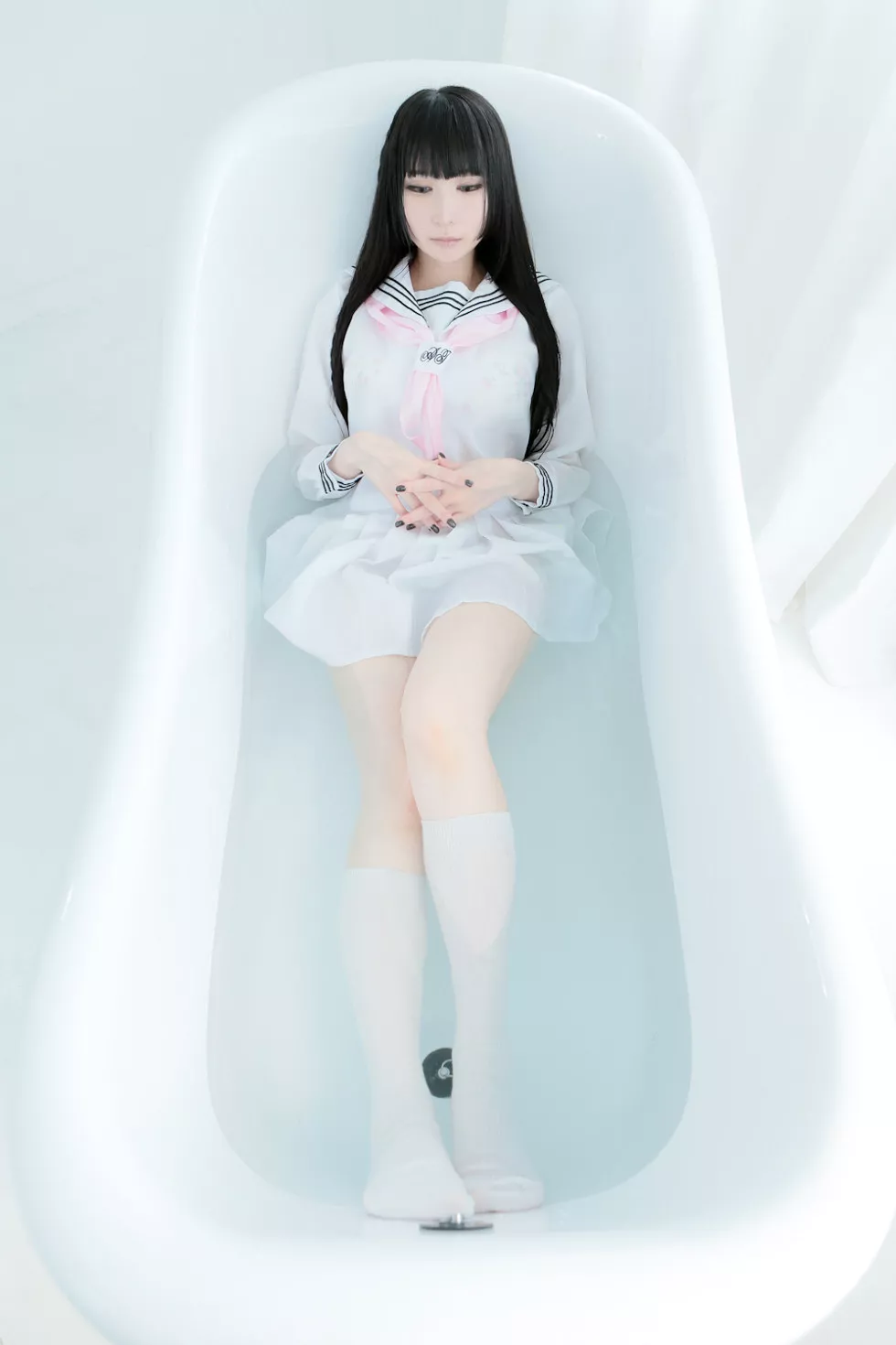 Xgyw.Org_[Cosplay精选]COS正片《泡沫的花》图集长发美少女清新写真200P