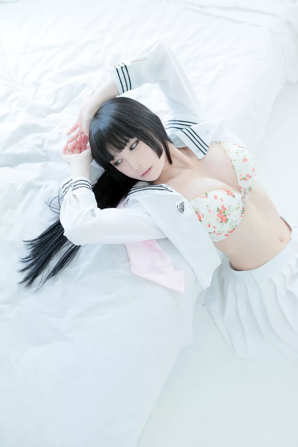 Xgyw.Org_[Cosplay精选]COS正片《泡沫的花》图集长发美少女清新写真200P